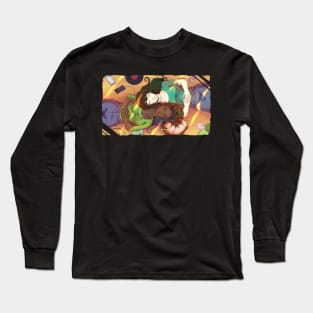 Vespiary Kayla King and Becca Hazy Illustration Long Sleeve T-Shirt